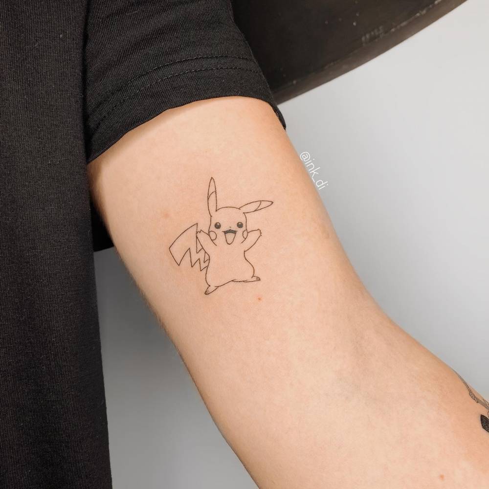 tatuajes pikachu