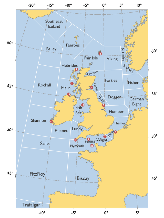 shipping forecast area crossword