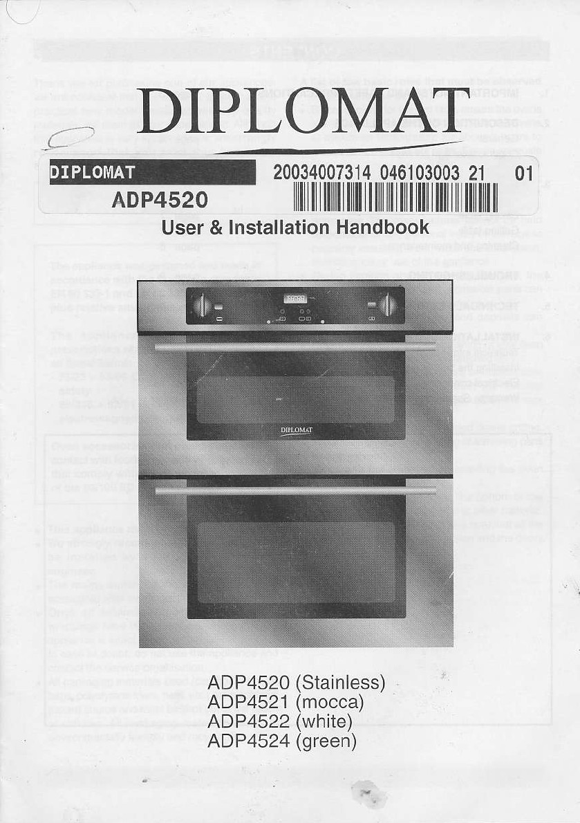 diplomat cooker