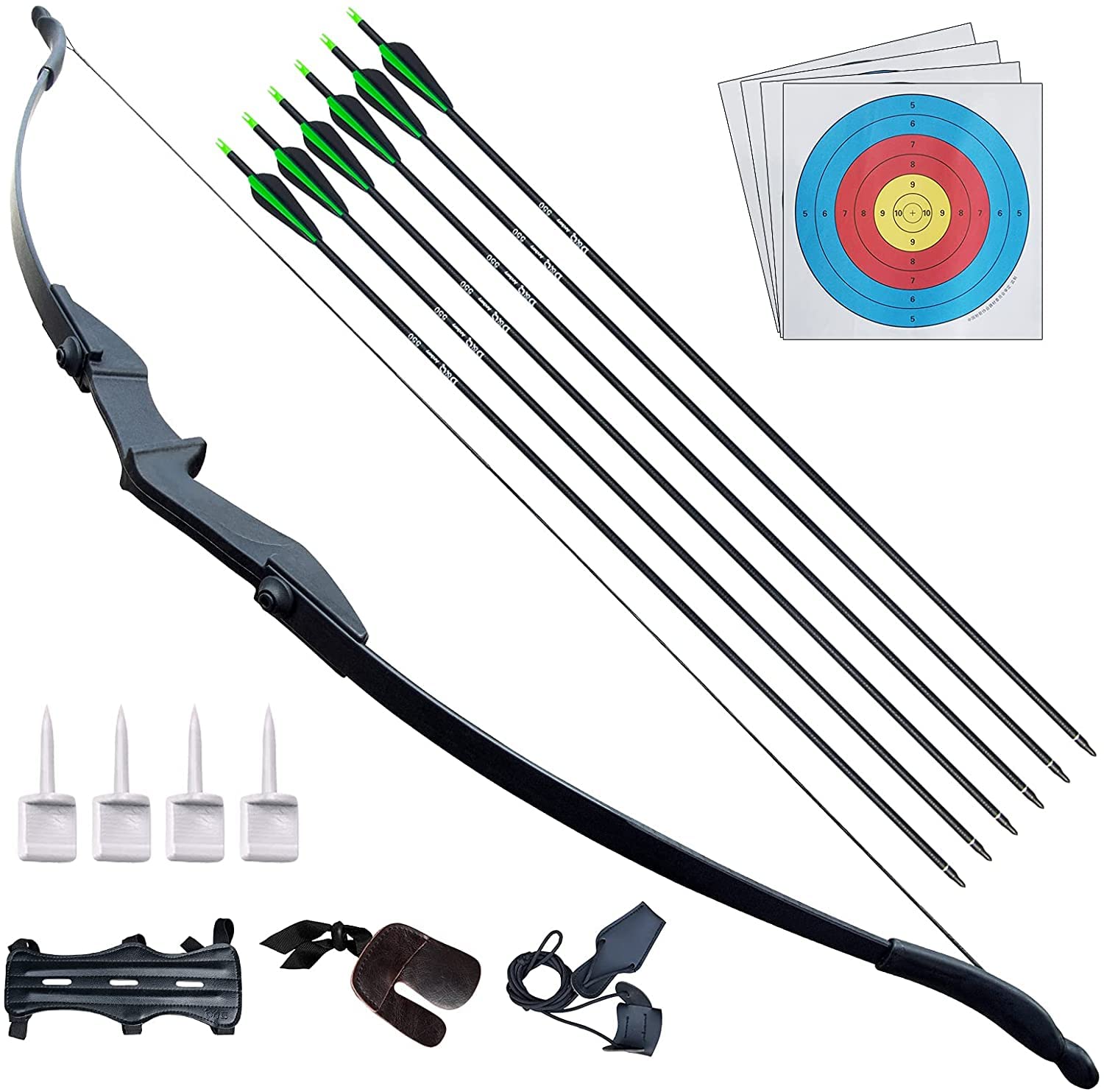 real bow and arrow set