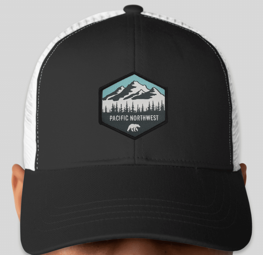 pacific northwest trucker hat