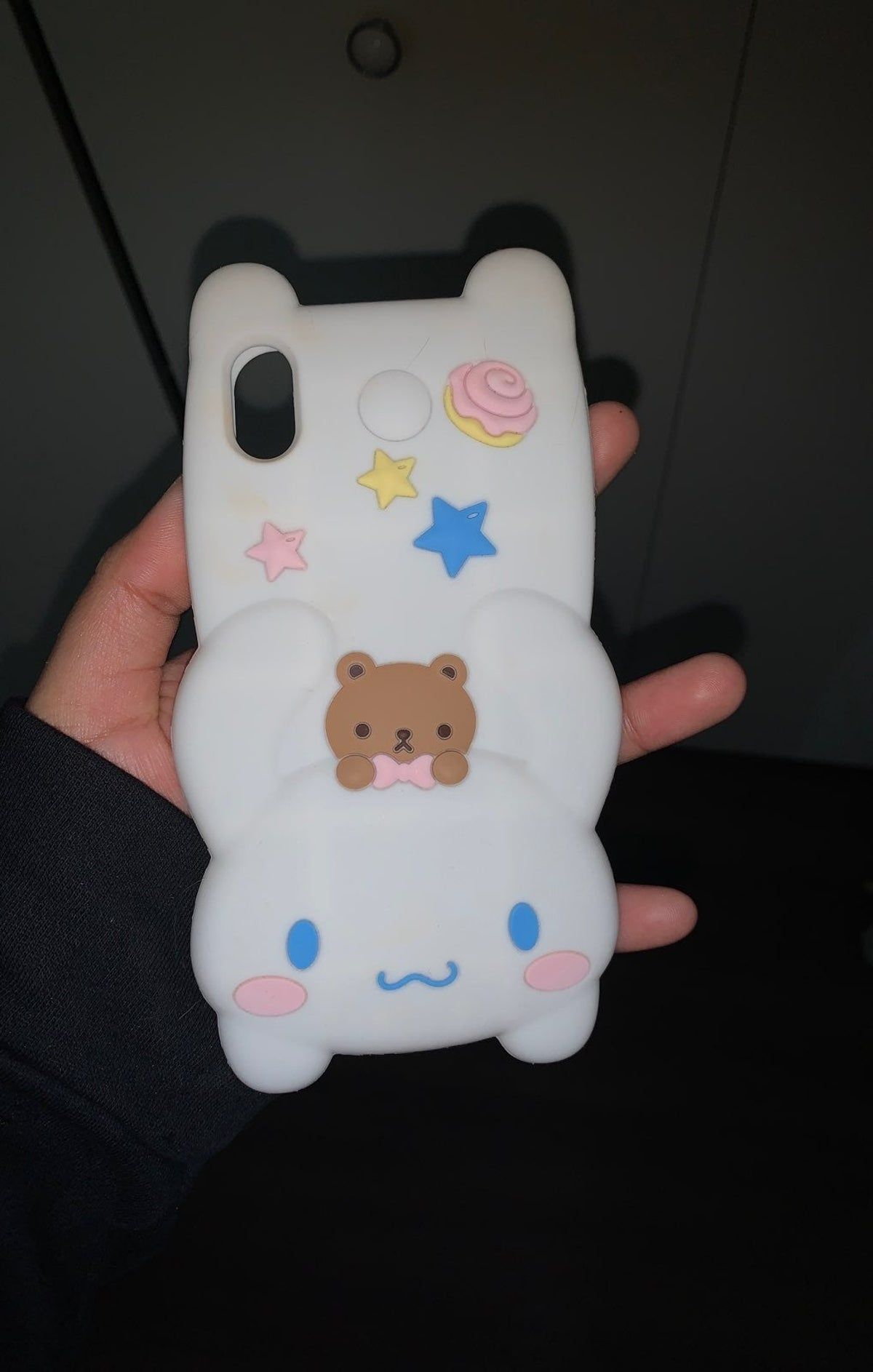 cinnamon roll sanrio phone case