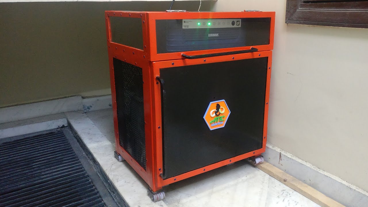 trolley for inverter and battery