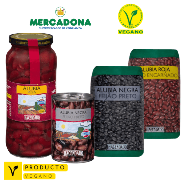 frijoles mercadona precio