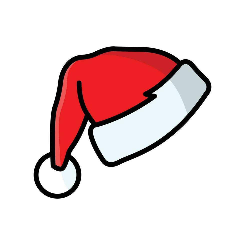 santa hat vector image