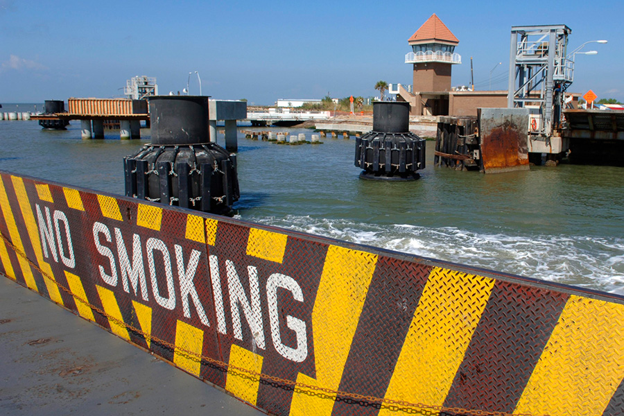 port aransas ferry wait times