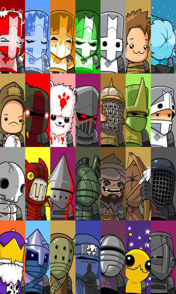 castle crashers characters