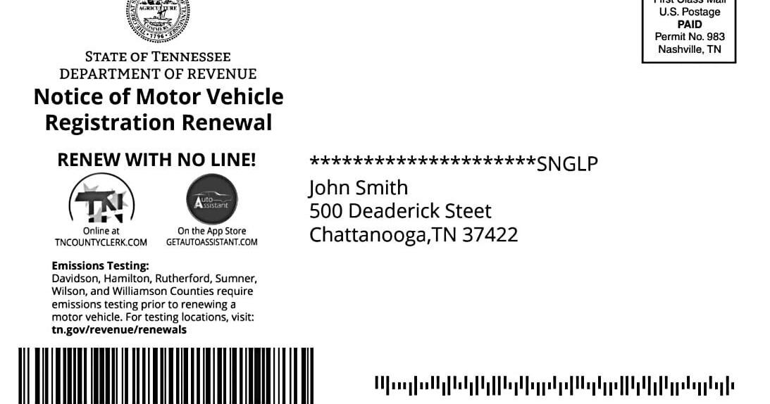 williamson county renew tags