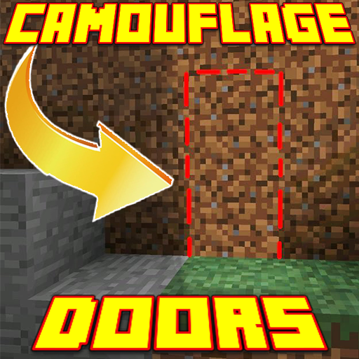 camouflage door resource pack