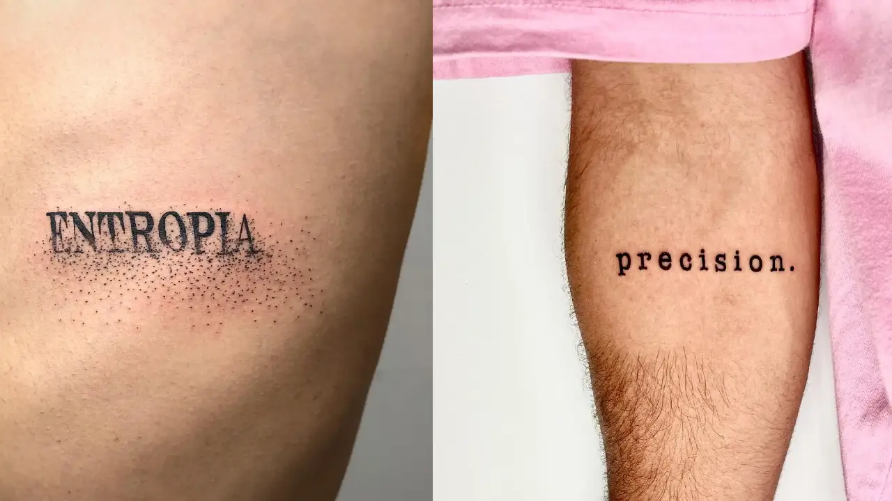 one word tattoos for guys
