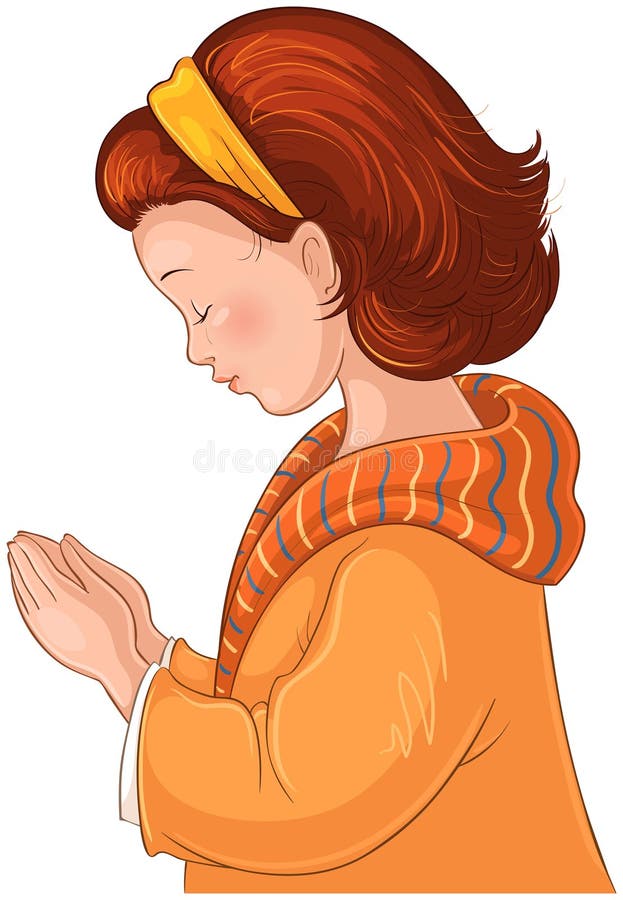 pray cartoon picture