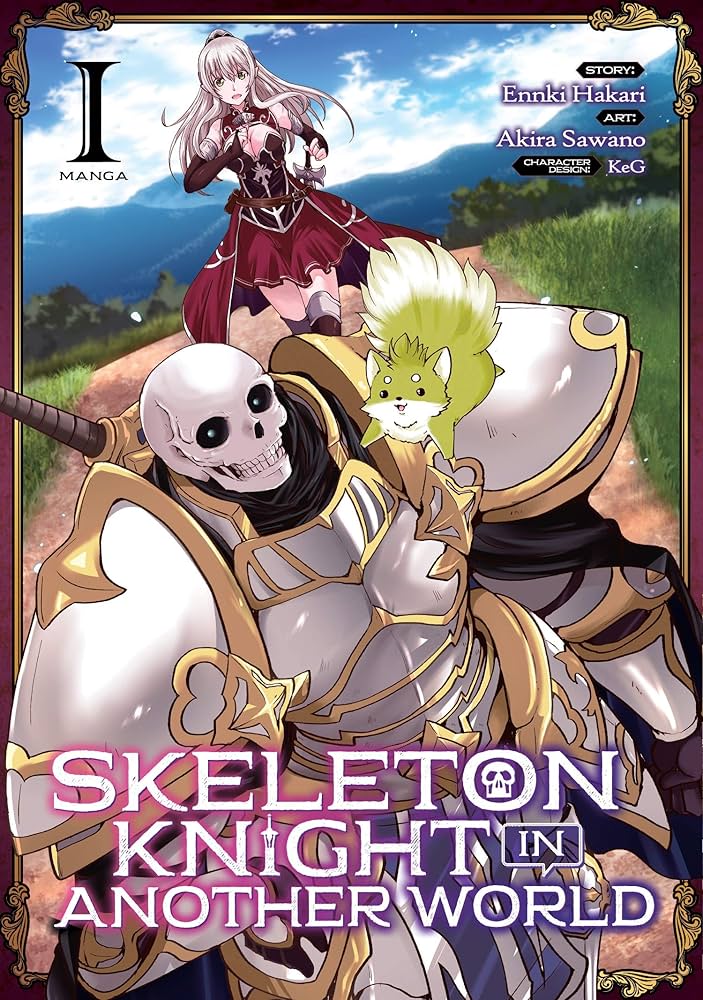 skeleton knight in another world manga