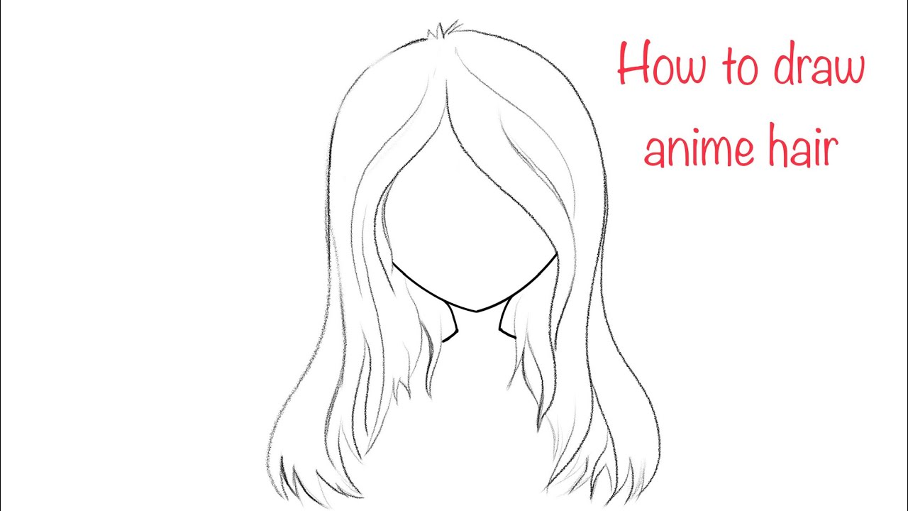anime hair base