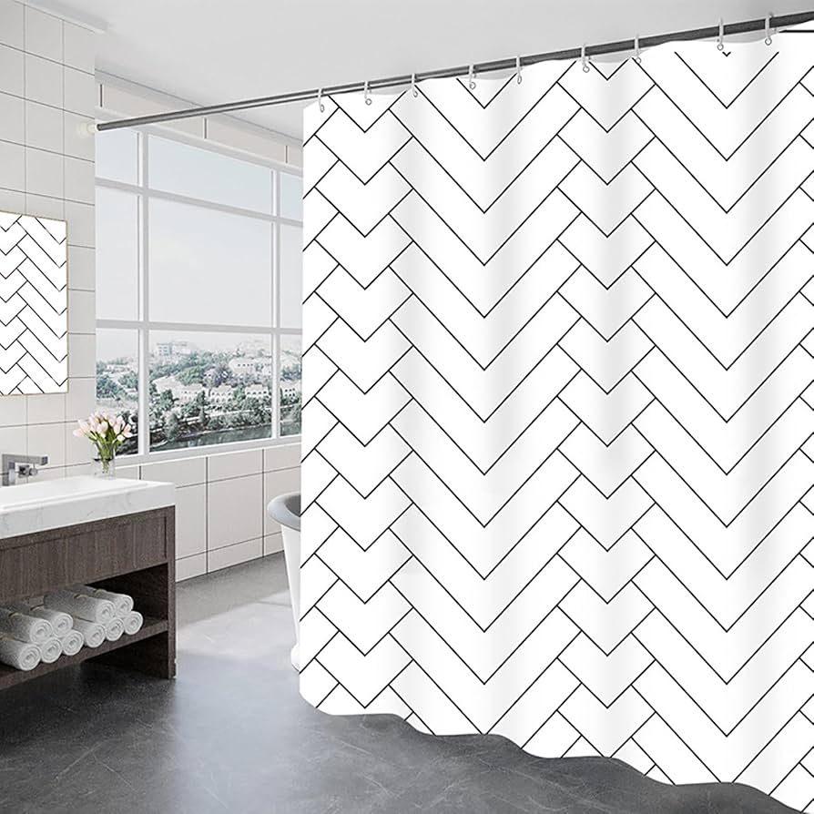 fabric shower curtains