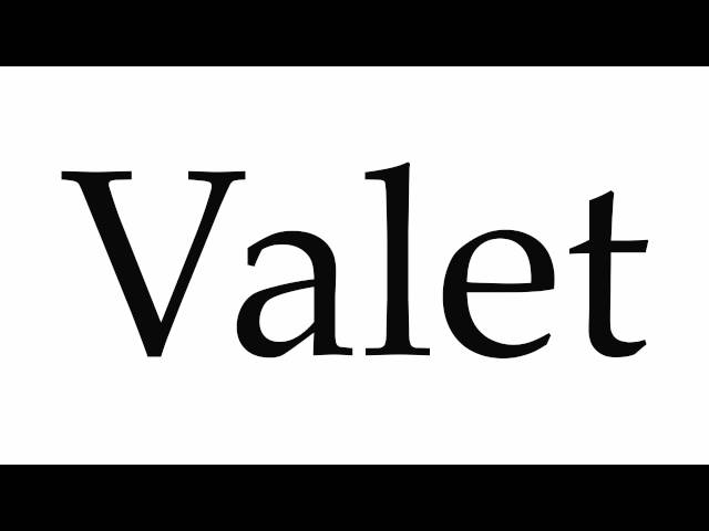 valeting pronunciation