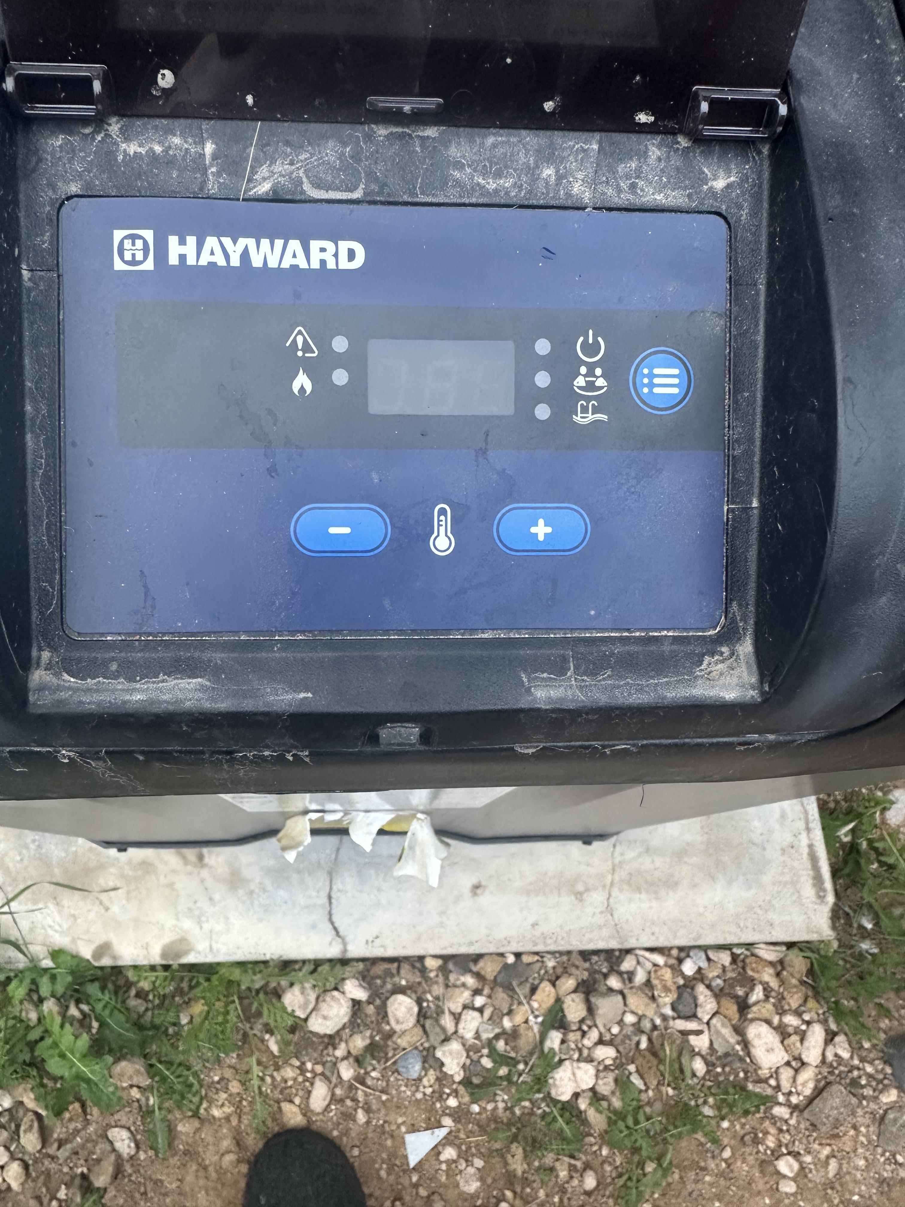 hayward pool heater not turning on