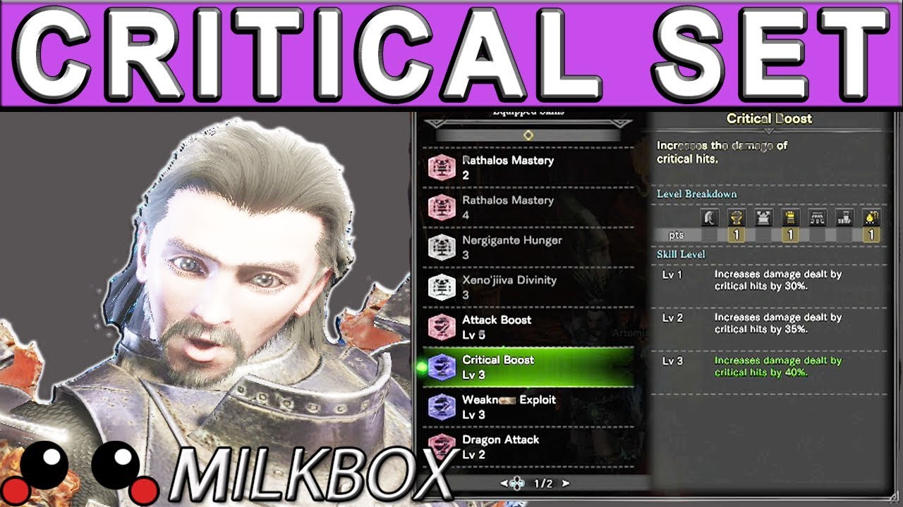 critical boost monster hunter world