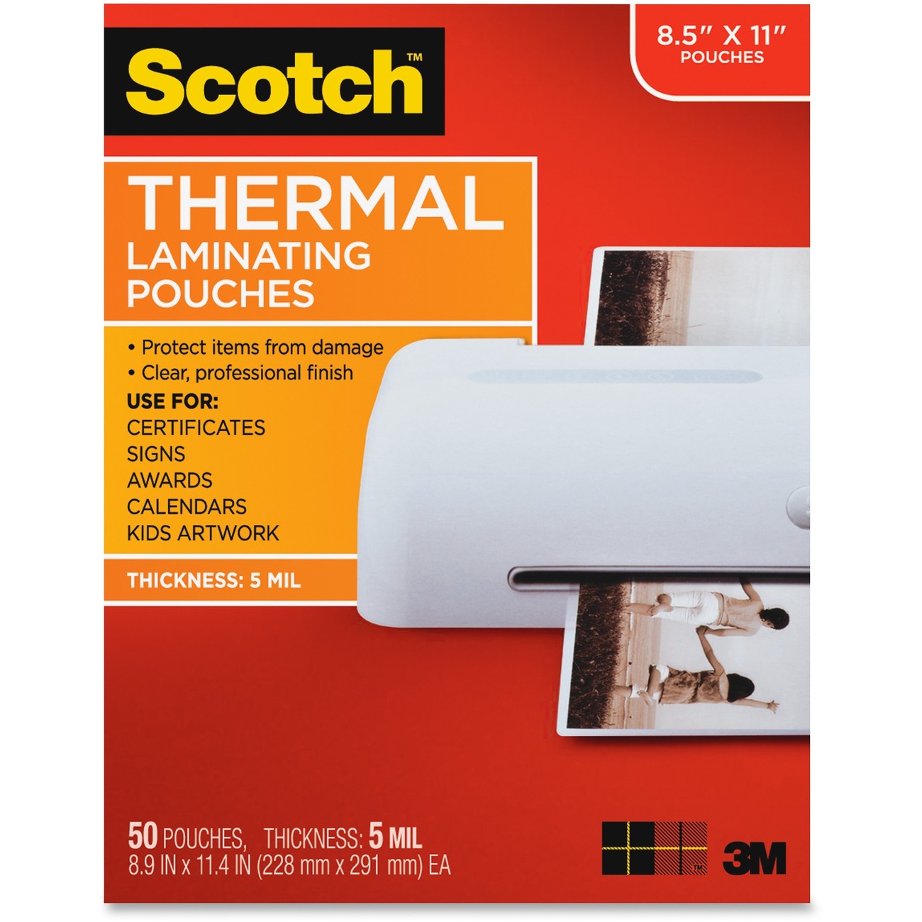 scotch laminating pouches