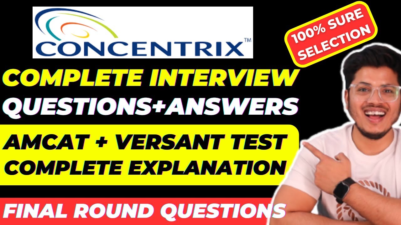 concentrix assessment test questions and answers