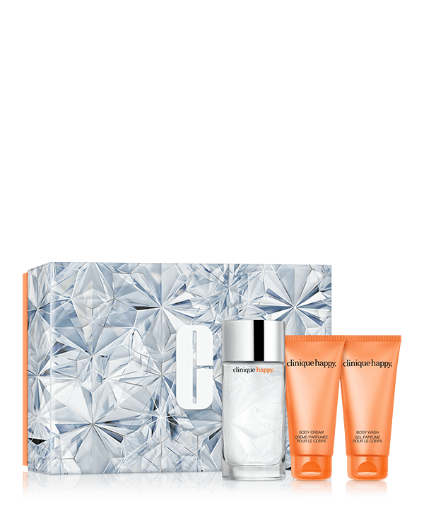 clinique happy perfume gift set