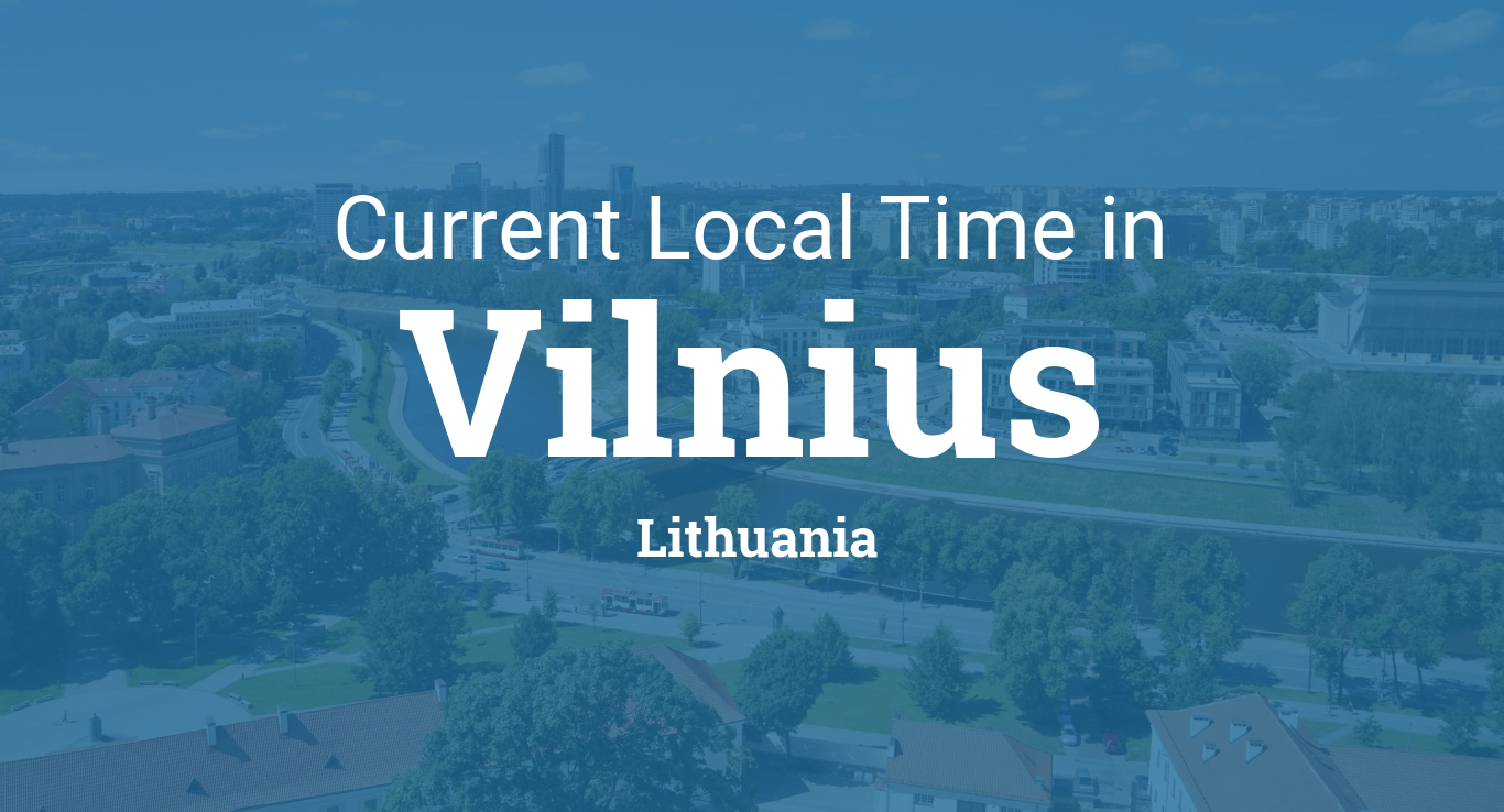 vilnius local time now