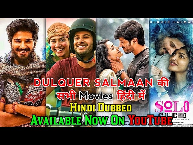 dulquer salmaan hindi dubbed movie list