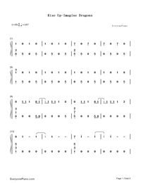 imagine dragons rise up chords