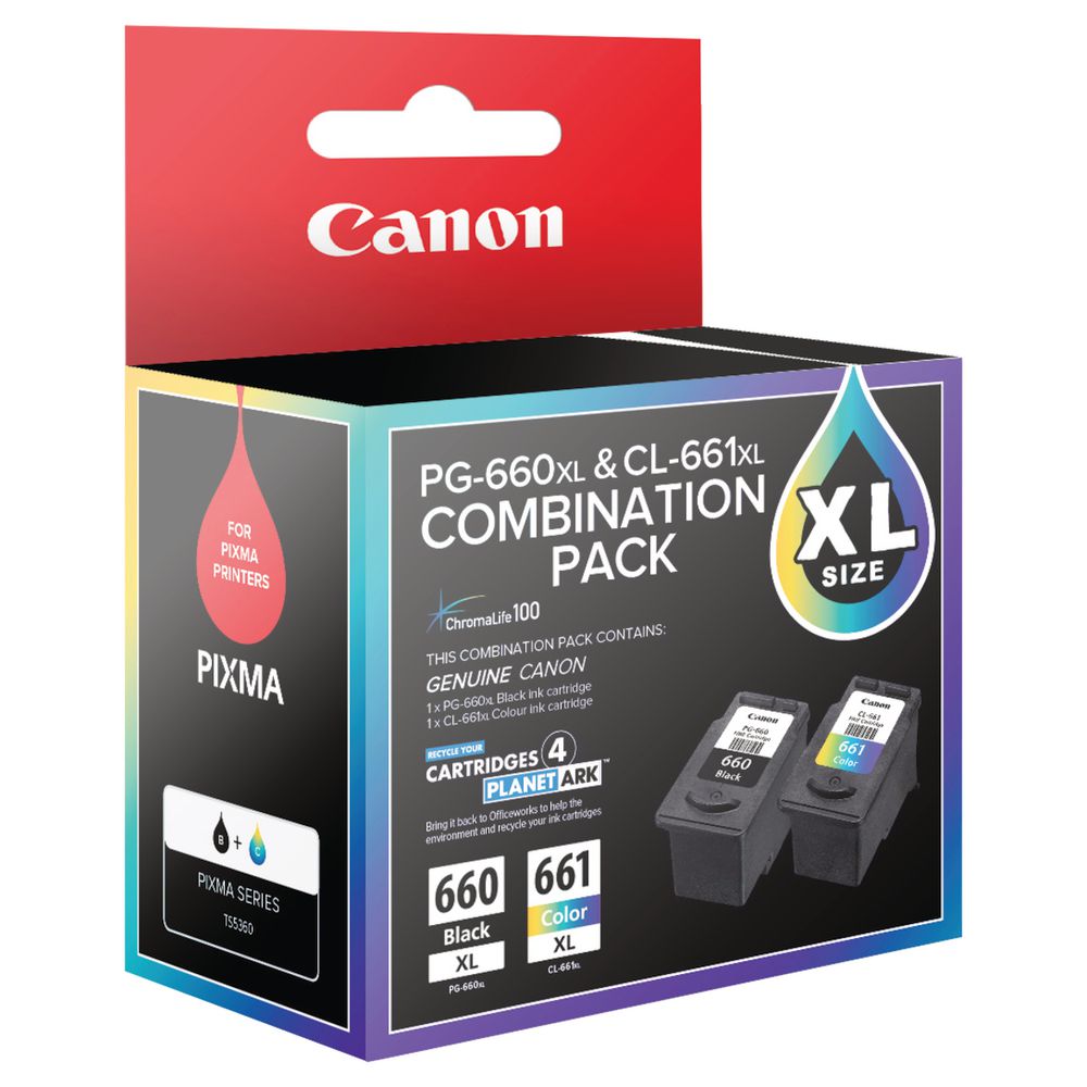 canon 660 and 661 ink cartridges