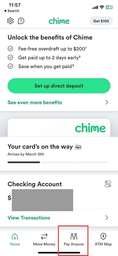 how to add cash app to chime
