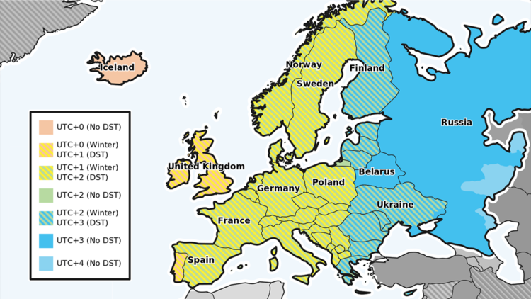 time zone in ireland