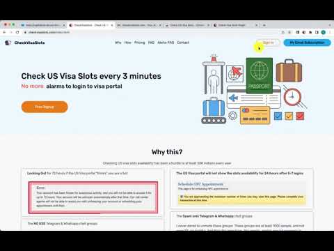 us visa slots chrome extension
