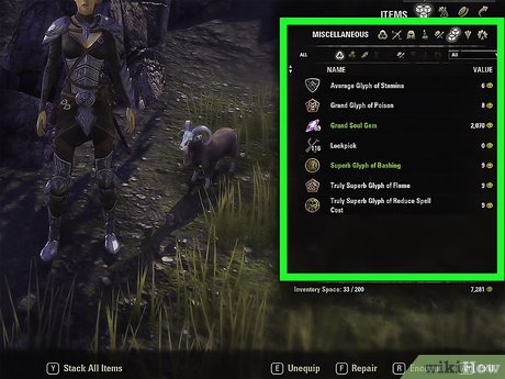 glyph elder scrolls online