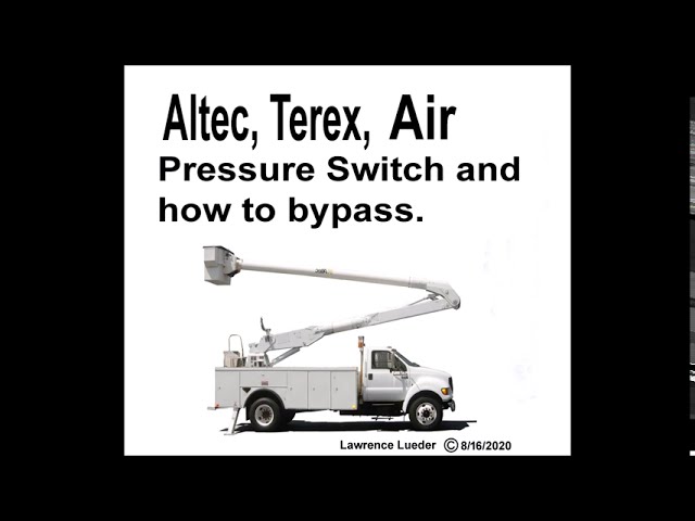 altec boom troubleshooting