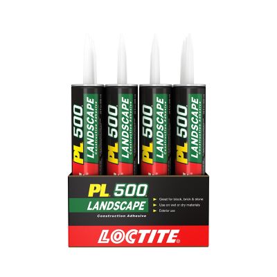 loctite pl 500 landscape block adhesive