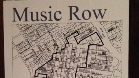 map of downtown nashville music row