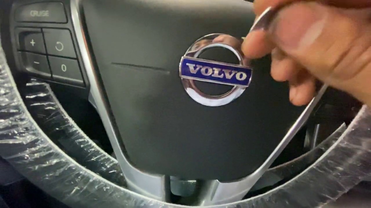 volvo emblem steering wheel