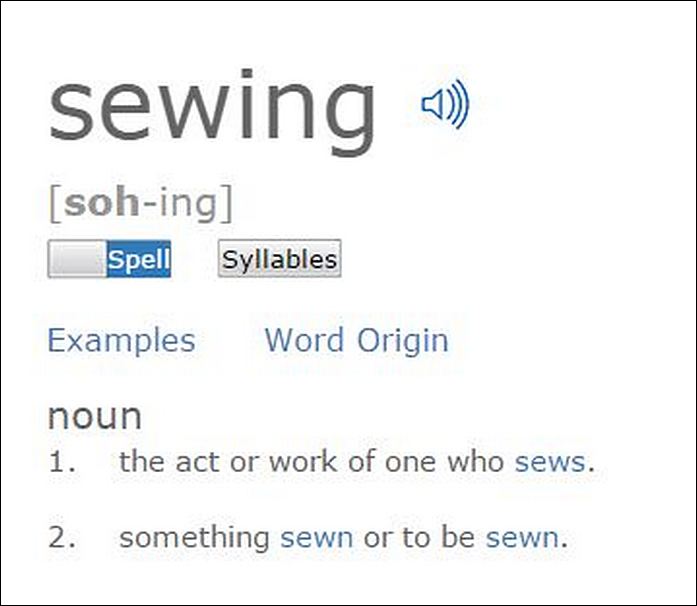 sewed pronunciation