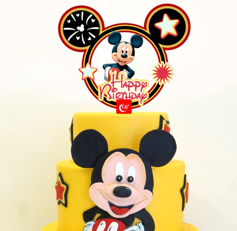 mickey cake topper