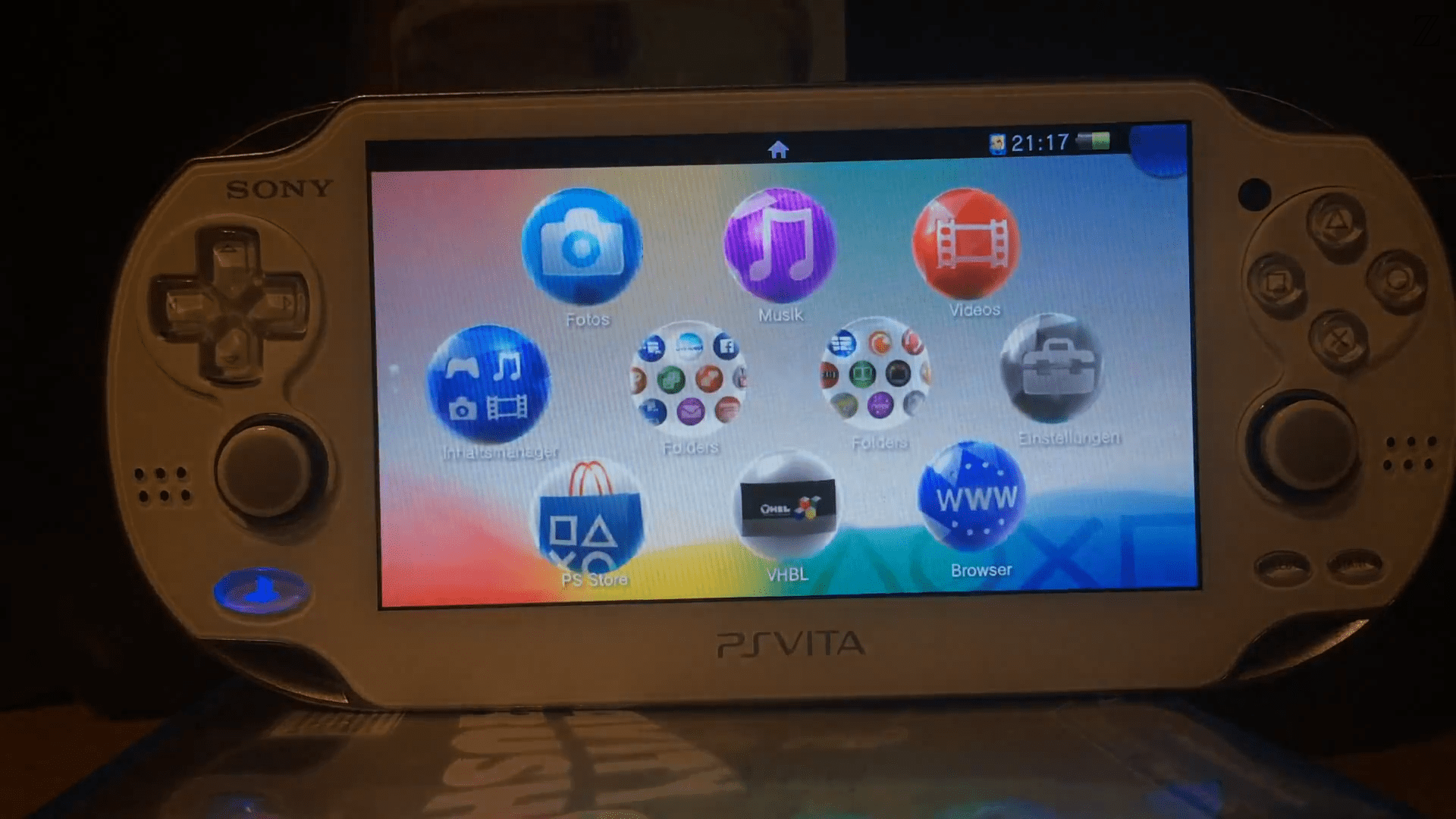 ps vita white bubbles