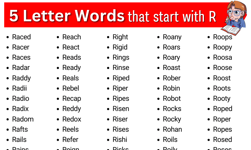 5 letter words starting with rom