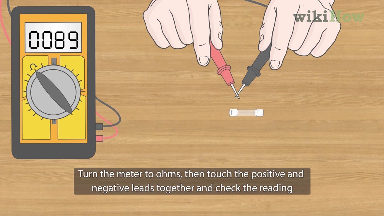 fuse test multimeter