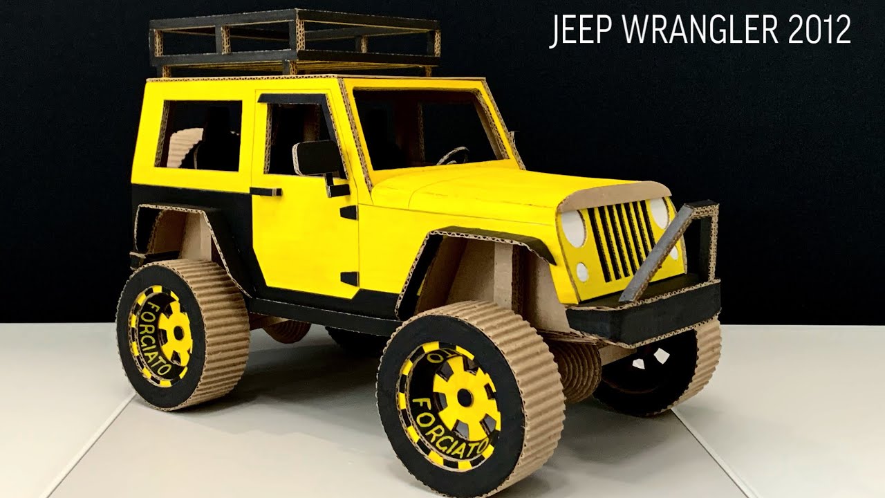 cardboard jeep