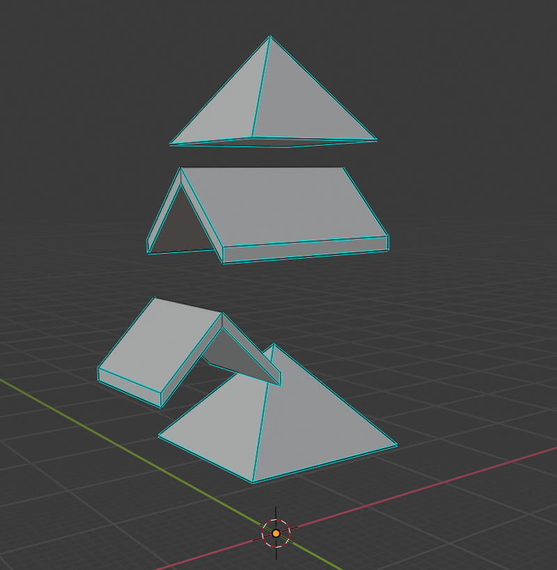 blender blue edge