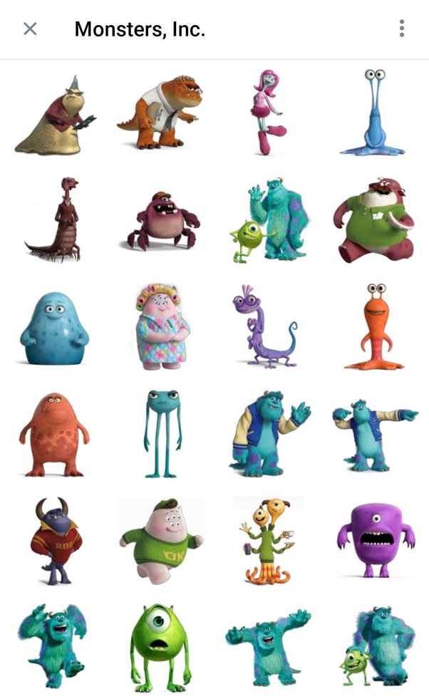 monsters inc cast