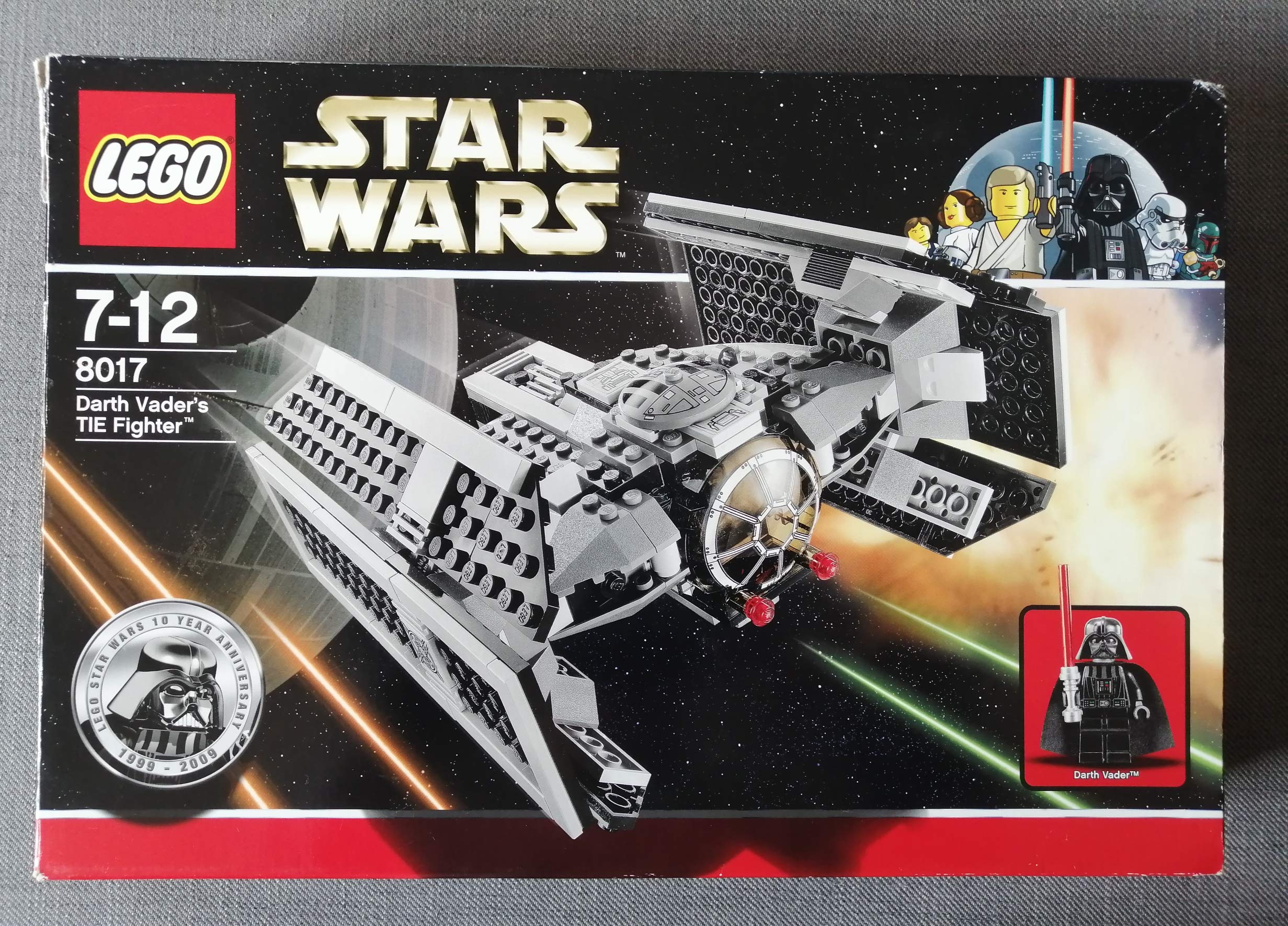 lego vader tie fighter