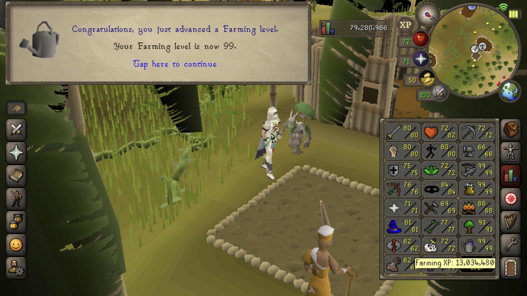 osrs 1 99 farming