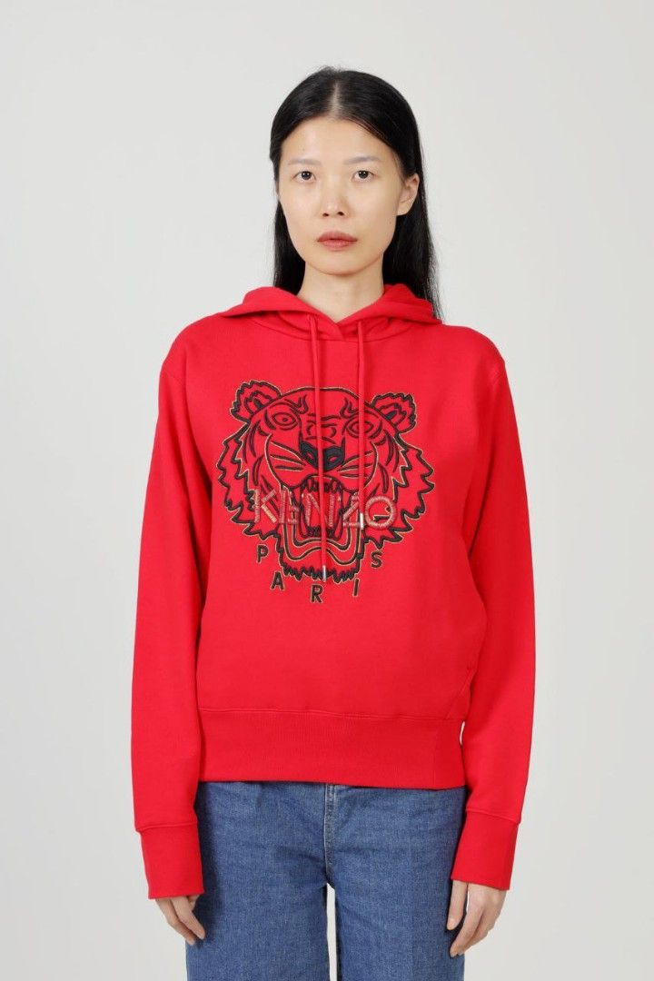 kenzo red hoodie