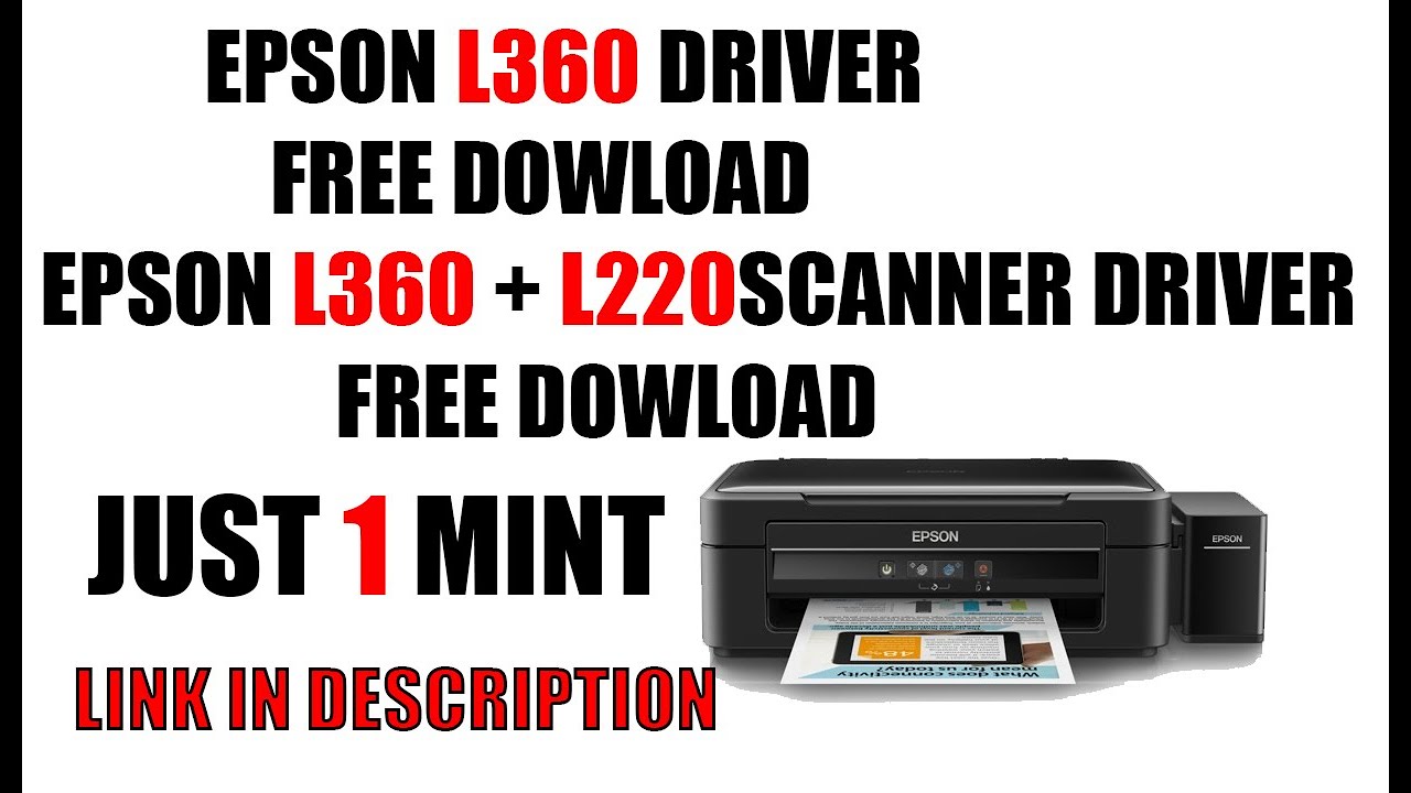 driver epson l360 scan