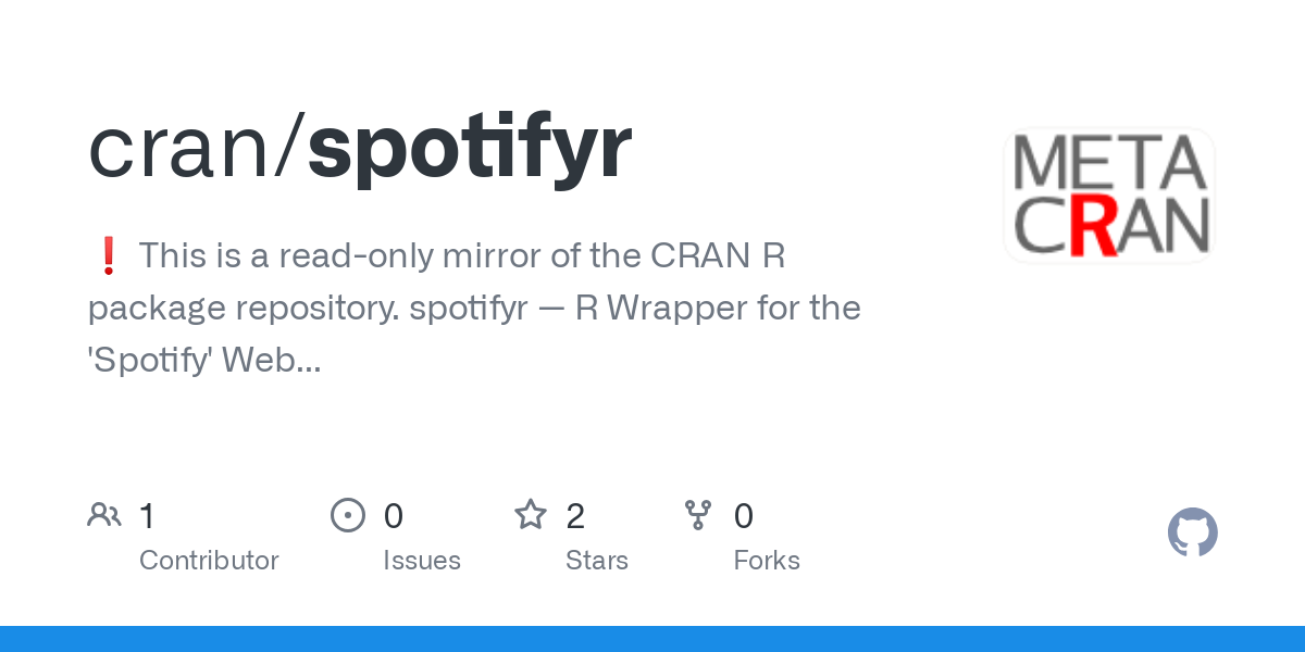 spotifyr