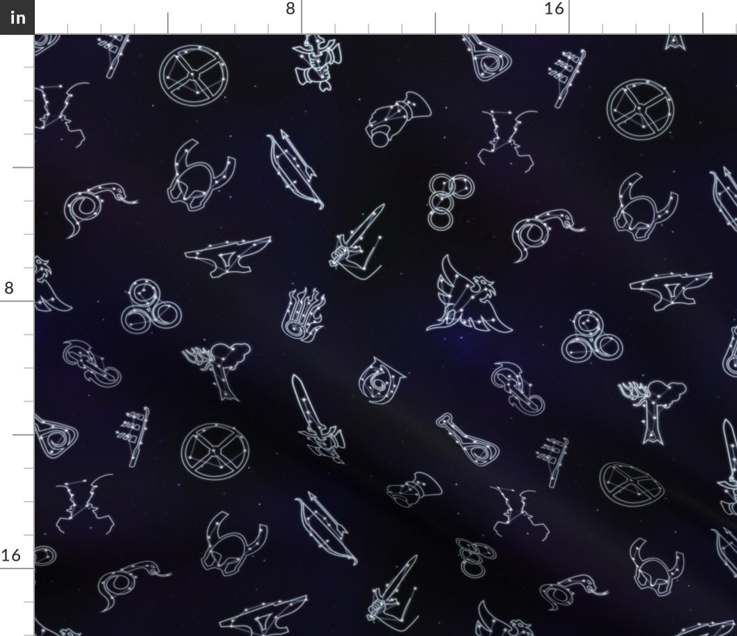 skyrim constellations